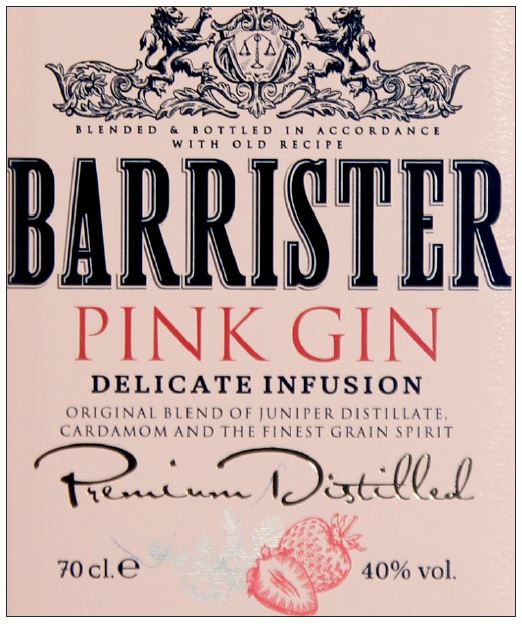 Барристер цена 0.7. Джин Barrister Pink 40%. Джин Barrister Pink Gin, 0.7 л. Джин Barrister Pink 0.7. Джин Барристер Пинк 40% 0,7л.